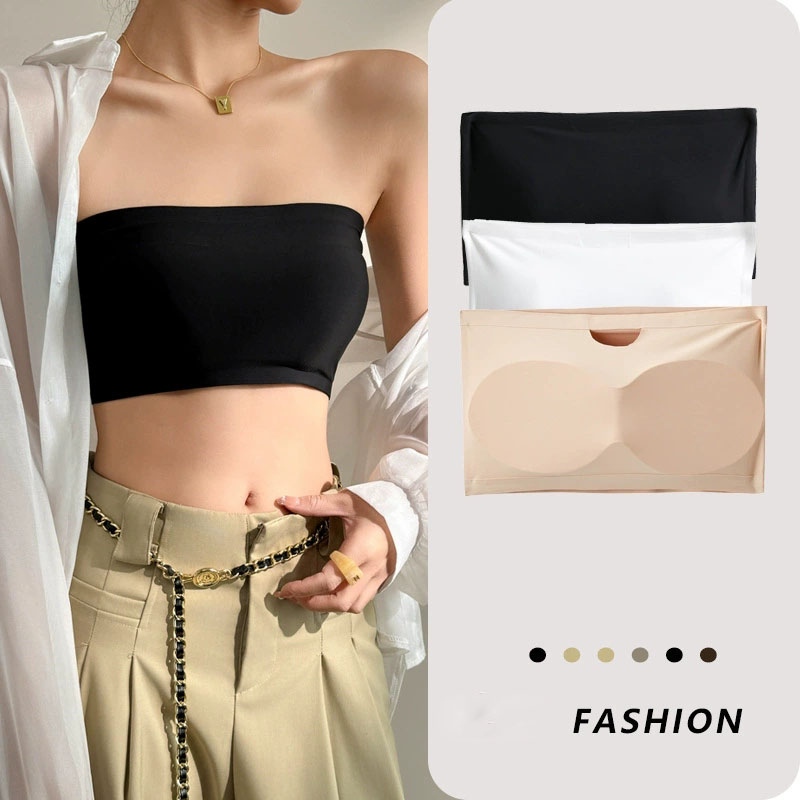 Plunge Bra Push Up - One Piece Sexy Tube Tops Women