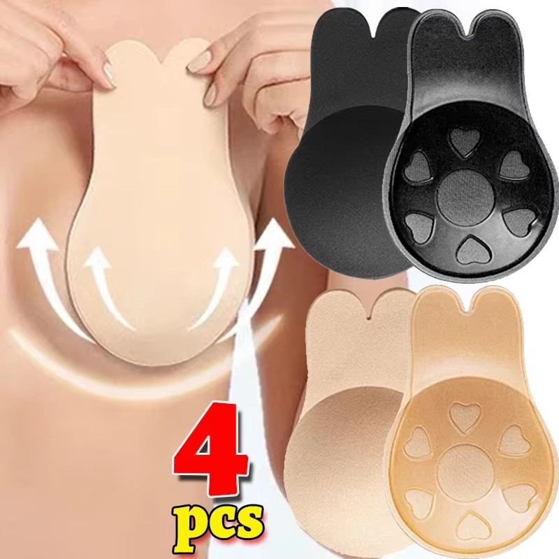 Strapless Bra Adhesive - 2/4/6pcs Women Push Up Bras for