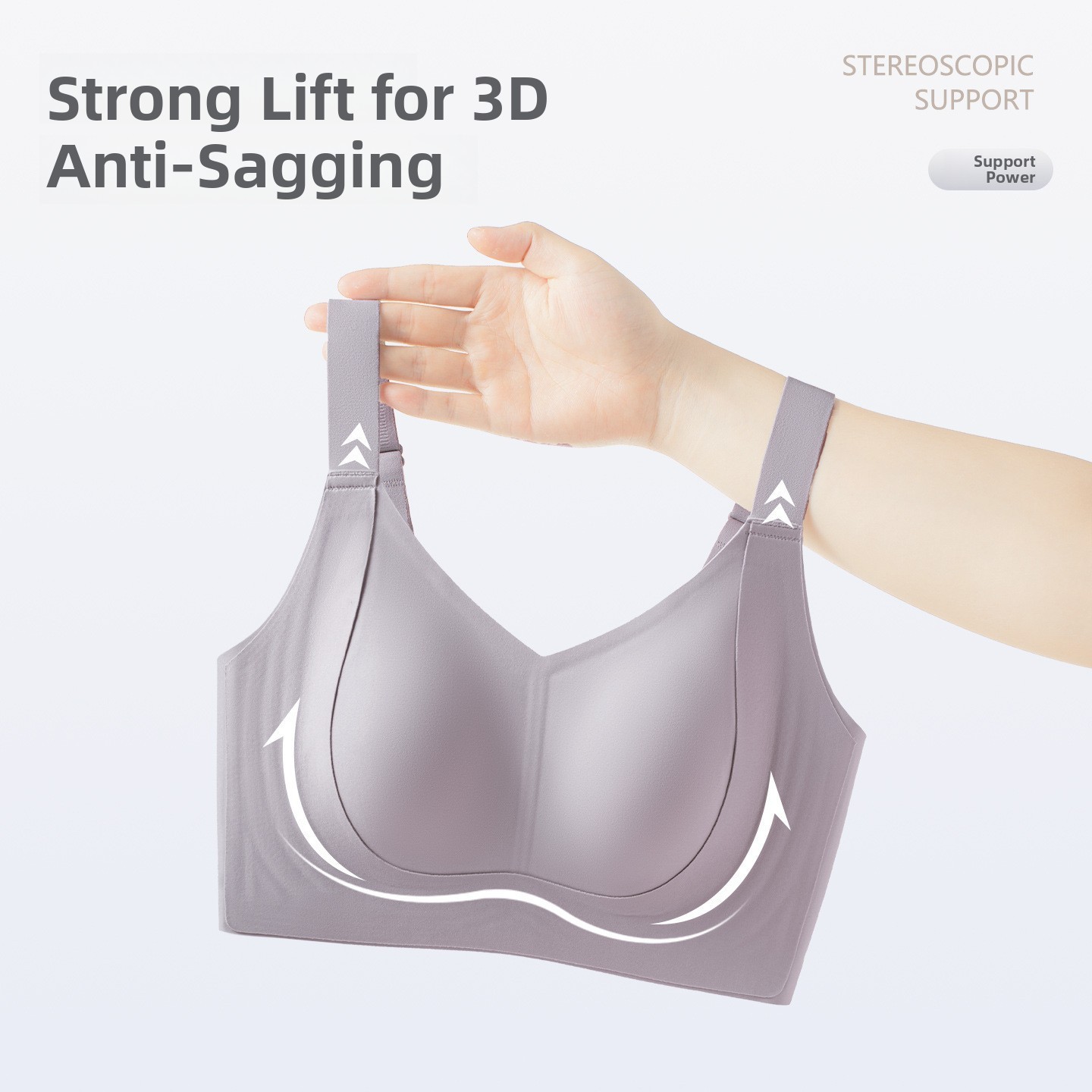 Plunge Bra Push Up - KUCLUT Rabbit Ear Cup Bra Lifted