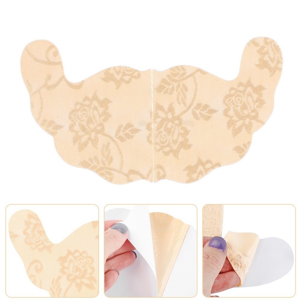 5 Pair Lace Nipple Cover Adhes - Push Up Bra Silicone 评论和价格