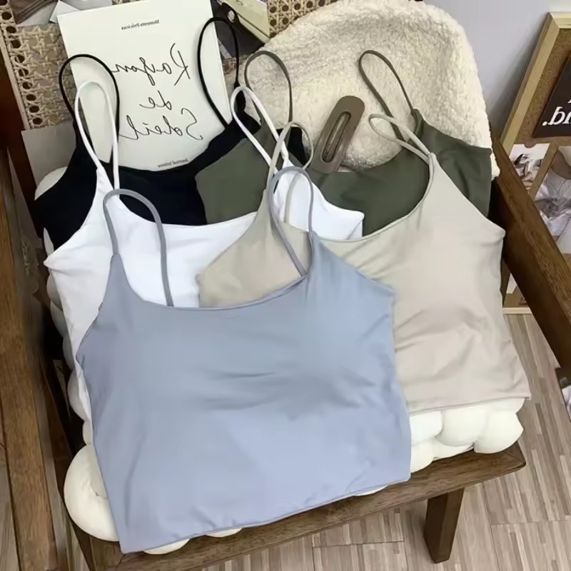 Women Seamless Ice Silk Padded - T Shirt Bra Seamless 评论和价格