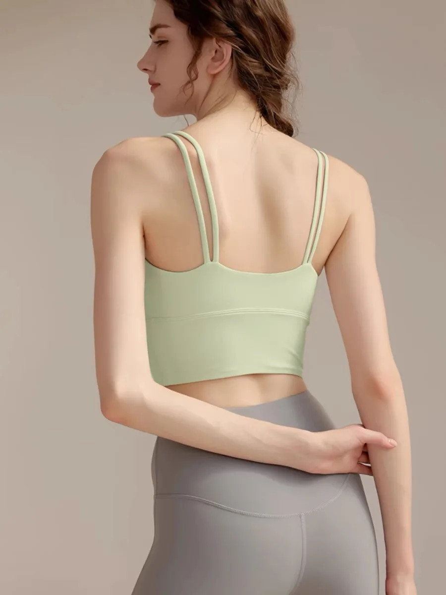 Women's Yoga Vest Fitness Runn - Sports Bra Racerback 评论和价格