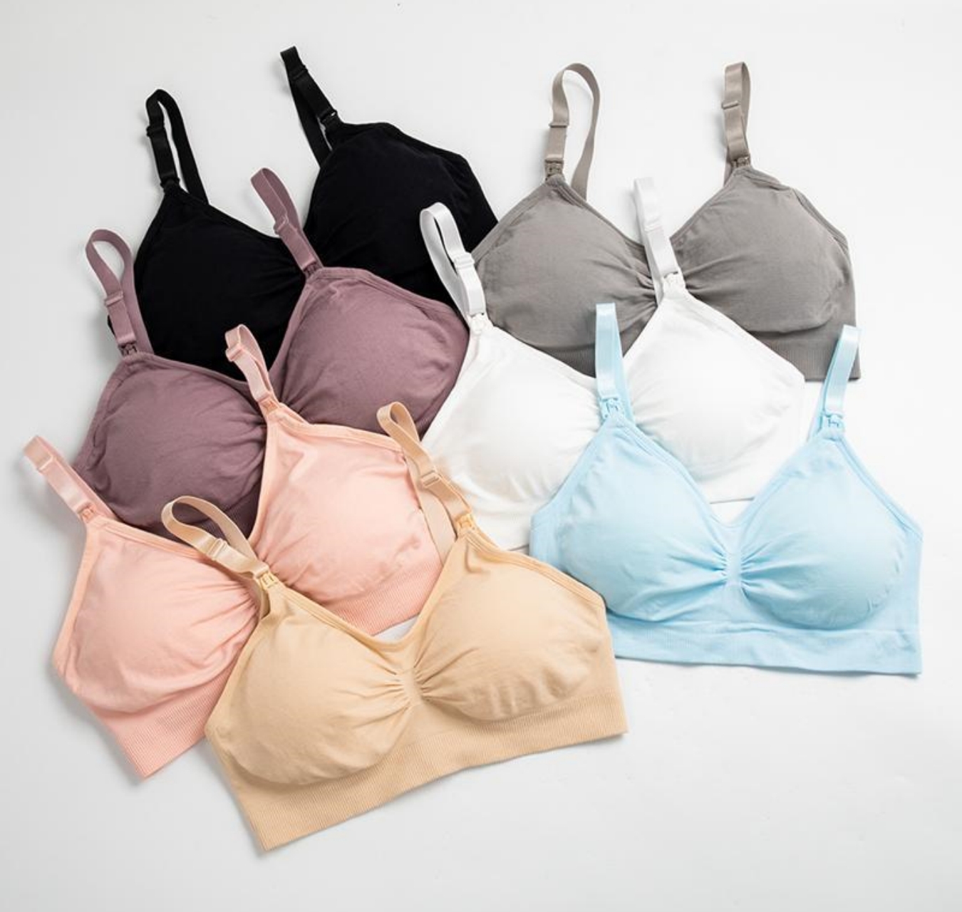 3pcs/Set High Quality Maternit - Full Coverage Bra 评论和价格