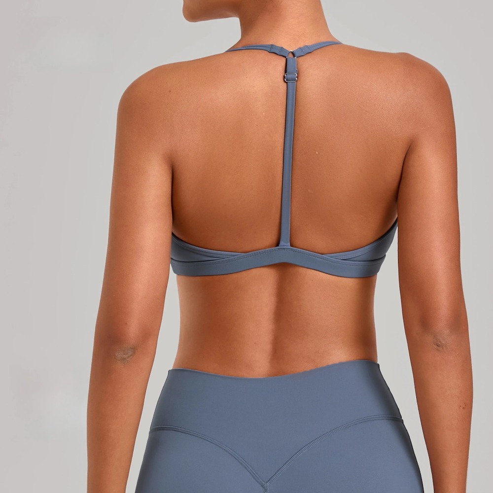 Gym Workout Fitness Top Adjust - Sports Bra Racerback 评论和价格