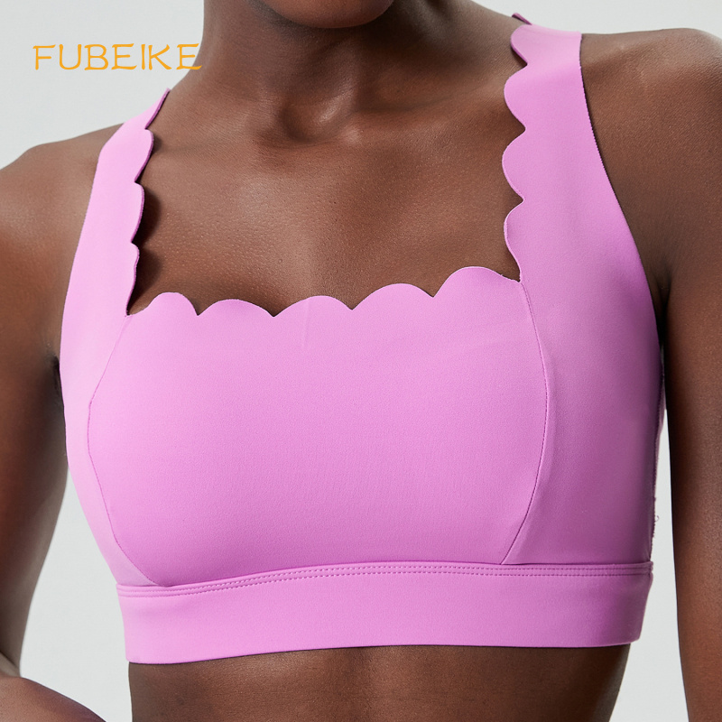 FUBEIKE Small Wave Double-Shou - Sports Bra Racerback 评论和价格