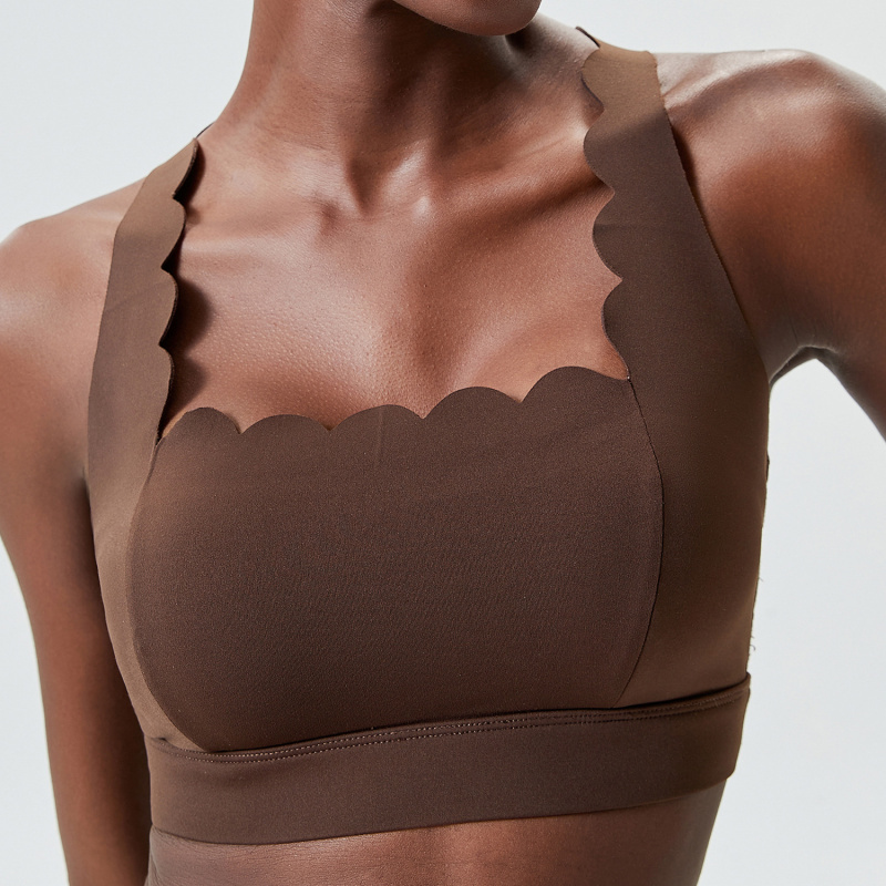 FUBEIKE Small Wave Double-Shou - Sports Bra Racerback 评论和价格