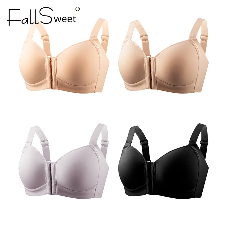 FallSweet Plus Size Wireless F - Minimizer Bra Women 评论和价格
