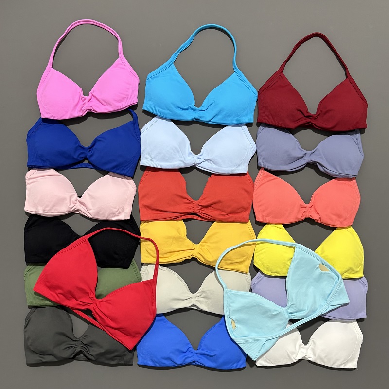 Sports Strappy Bra Yoga Underw - Sports Bra Racerback 评论和价格
