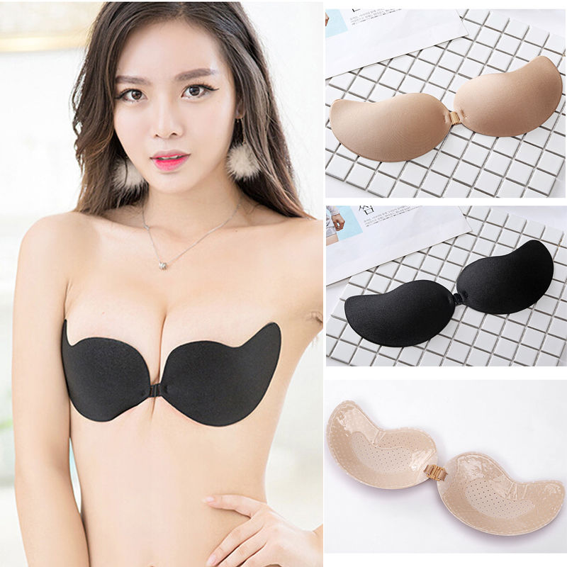 Women Adhesive Bra Breast Lift - Backless Bra Sticky 评论和价格