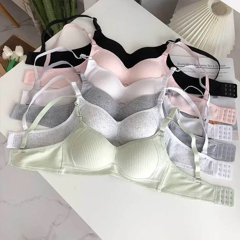 Women Seamless Bra Sets Pantie - Cotton Bra Everyday 评论和价格