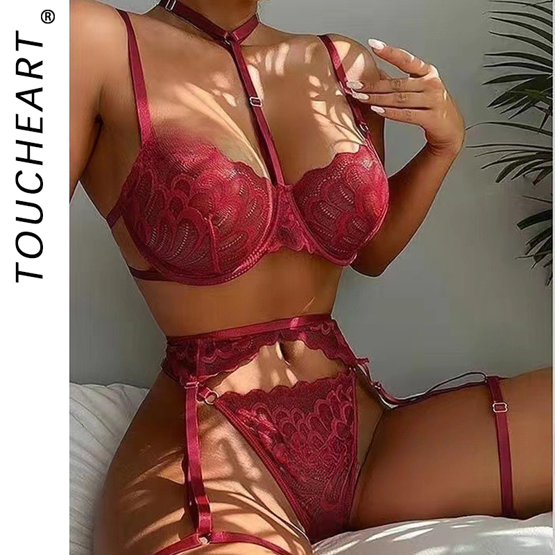 Toucheart Sexy Interesting Und - Sheer Bra Lace 评论和价格