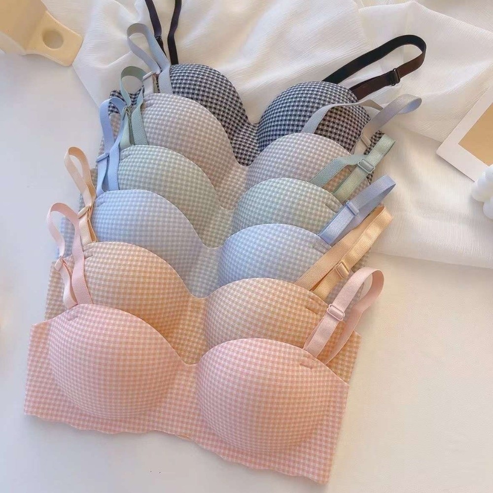 Breathable Seamless Bra Seamle - Plunge Bra Push Up 评论和价格