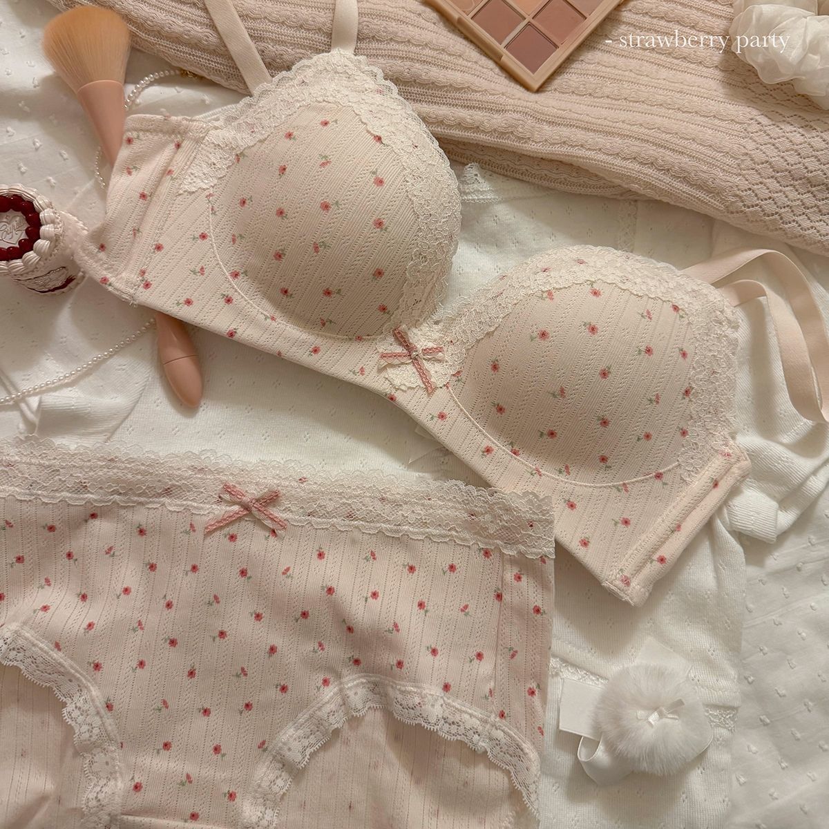 Teenage Sexy Lace Floral Bra S - Cotton Bra Everyday 评论和价格