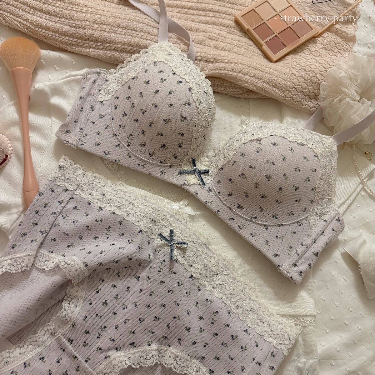Teenage Sexy Lace Floral Bra S - Cotton Bra Everyday 评论和价格