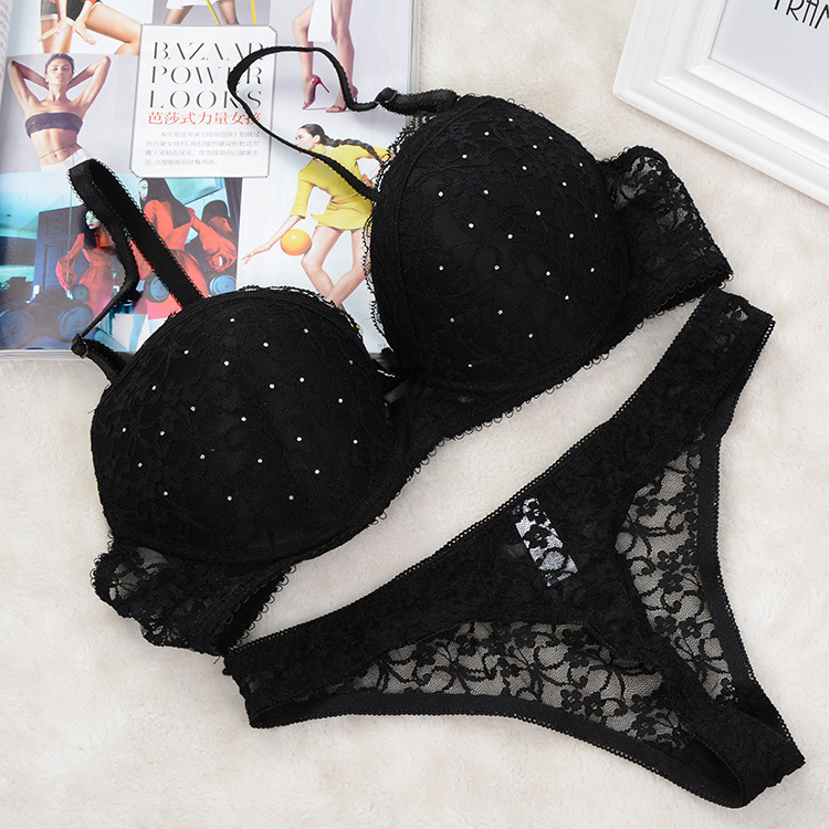 Luxury Sexy Thong France Embro - Underwire Bra Padded 评论和价格