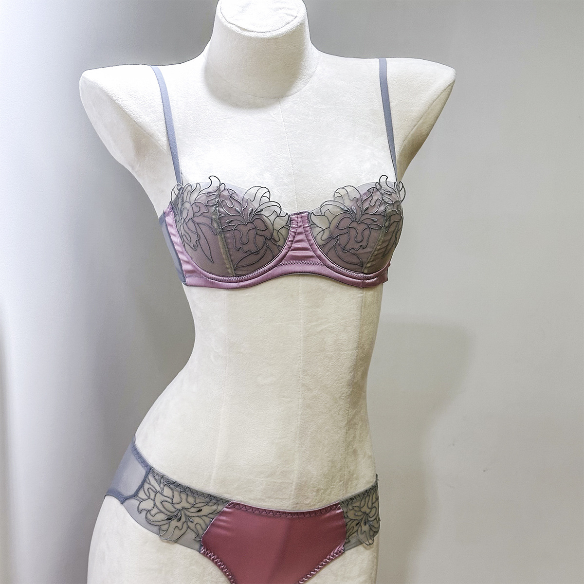 Purcoral 2026 New Floral Lace  - Demi Bra Balconette 评论和价格
