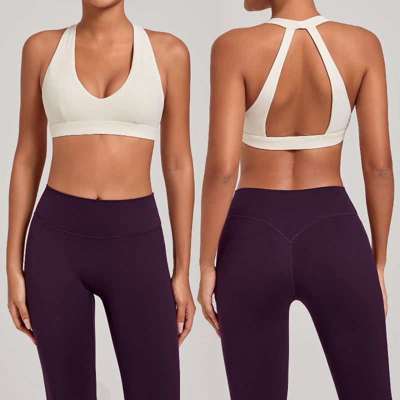 samless women's gym workout sp - Sports Bra Racerback 评论和价格