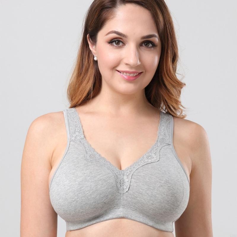 L38E Womens Wireless Big Size  - Cotton Bra Everyday 评论和价格