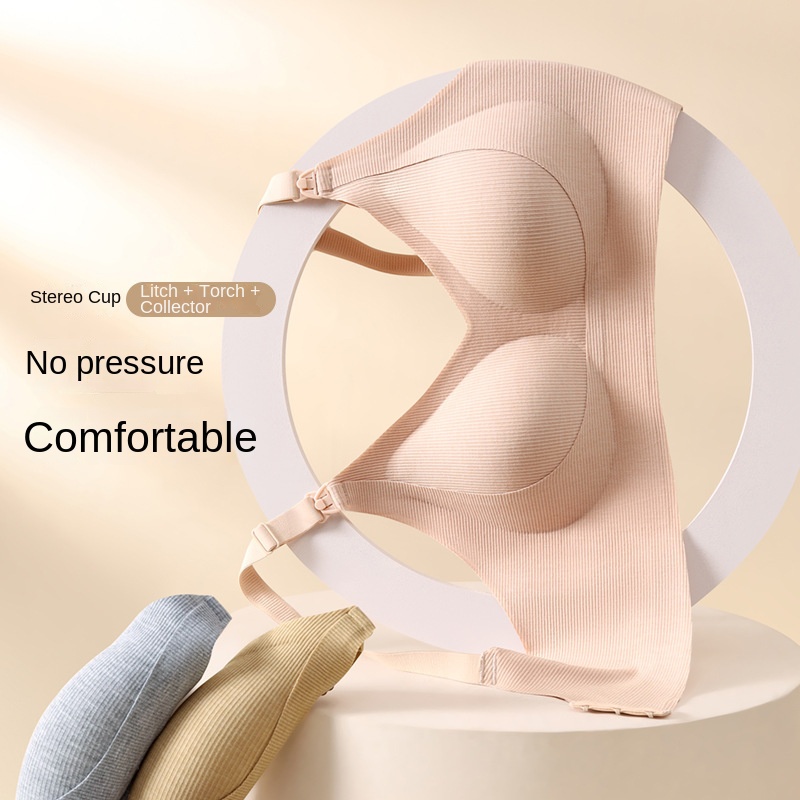 Postpartum Nursing Bra with Fr - Nursing Bra Clip 评论和价格