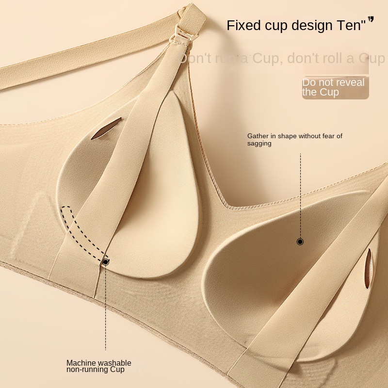 Postpartum Nursing Bra with Fr - Nursing Bra Clip 评论和价格