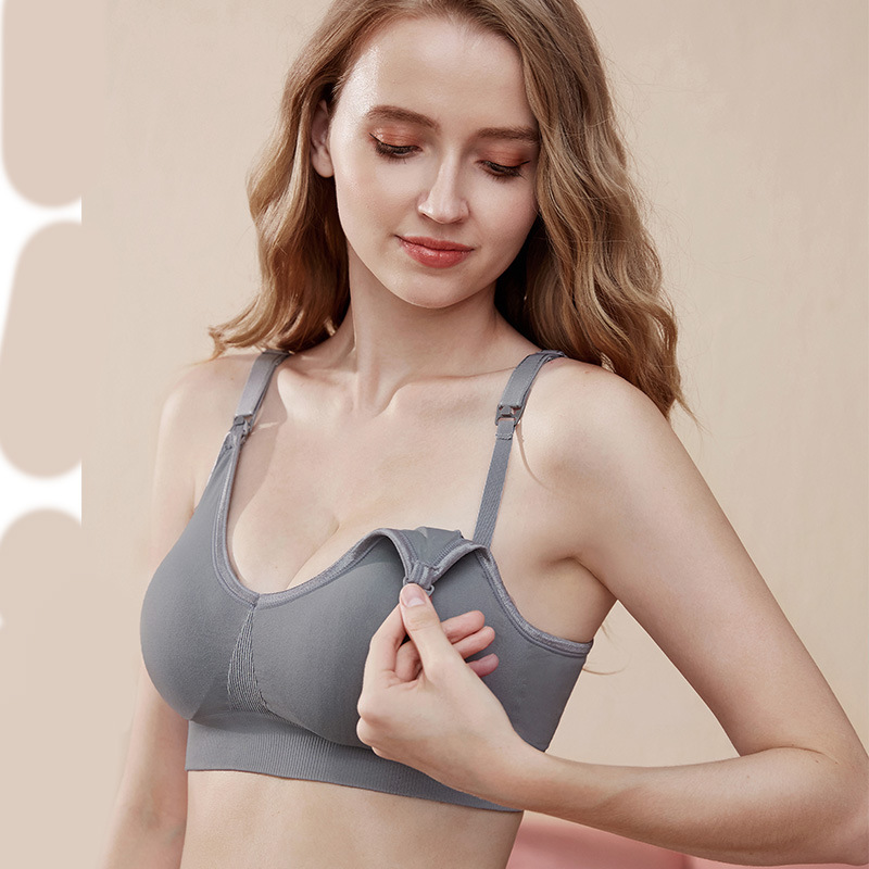 Maternity Nursing Bras Seamles - Sleep Bra Bralette 评论和价格