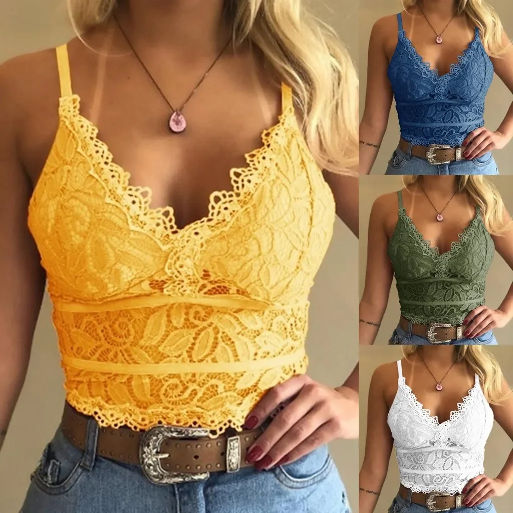 Floral Bralette Lace Bras Push - Sheer Mesh Bra 评论和价格