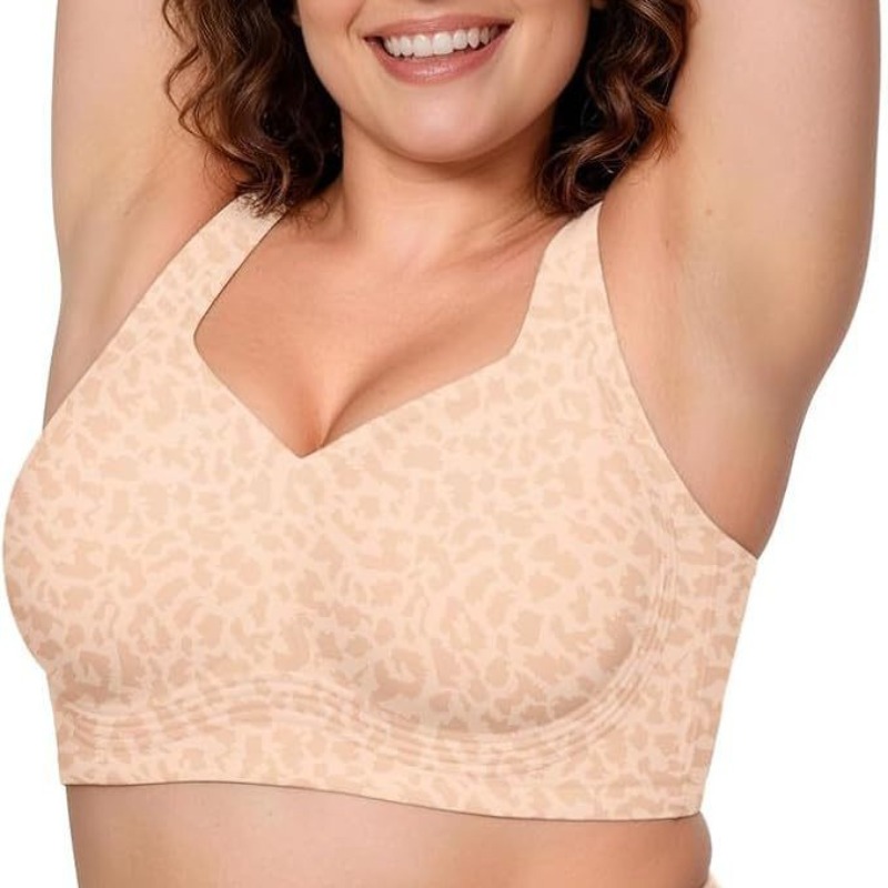 Leopard Jelly Bras No Underwir - Full Coverage Bra 评论和价格