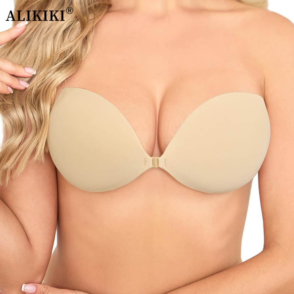 Women Push Up Sticky Bra Invis - Backless Bra Sticky 评论和价格