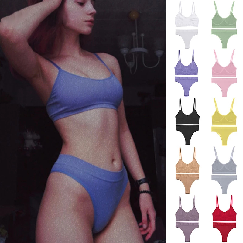 Women Bra Set Sexy Lingerie Fe - Cotton Bra Everyday 评论和价格