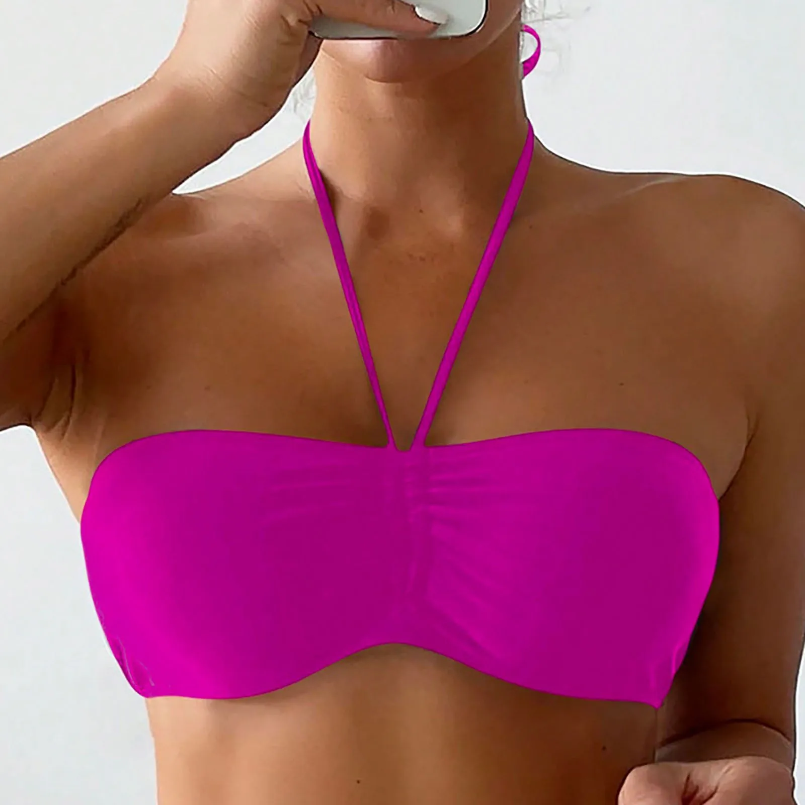 Women Underwire Bikini Top Pus - Underwire Bra Padded 评论和价格