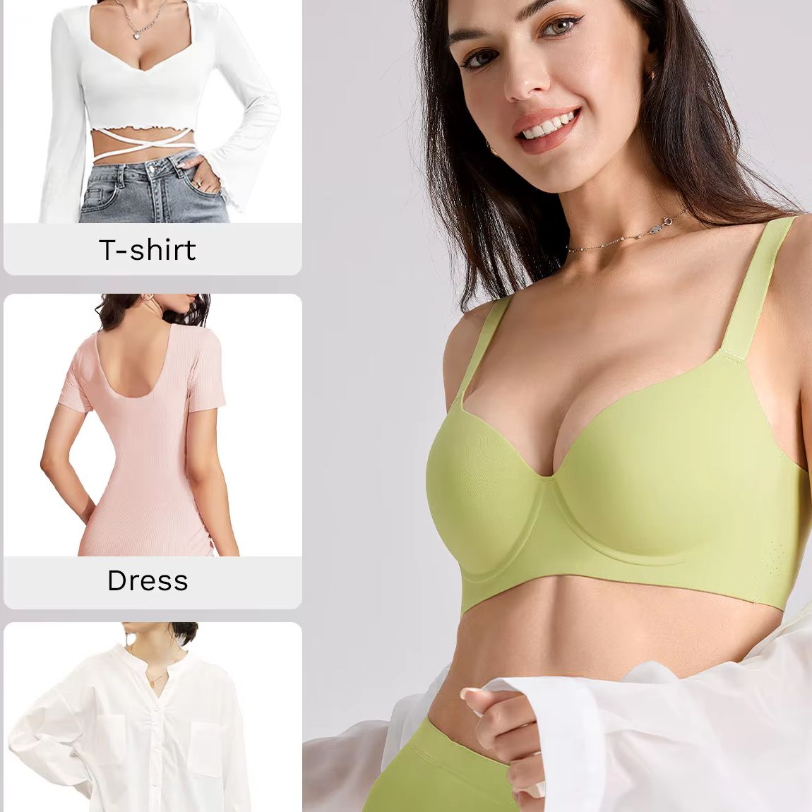 New Women Beautiful Sexy Every - Convertible Bra Multiway 评论和价格