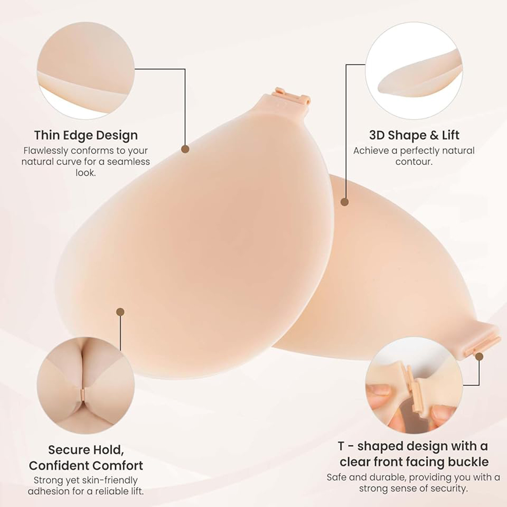 Strapless Push Up Sticky Bra P - Backless Bra Sticky 评论和价格