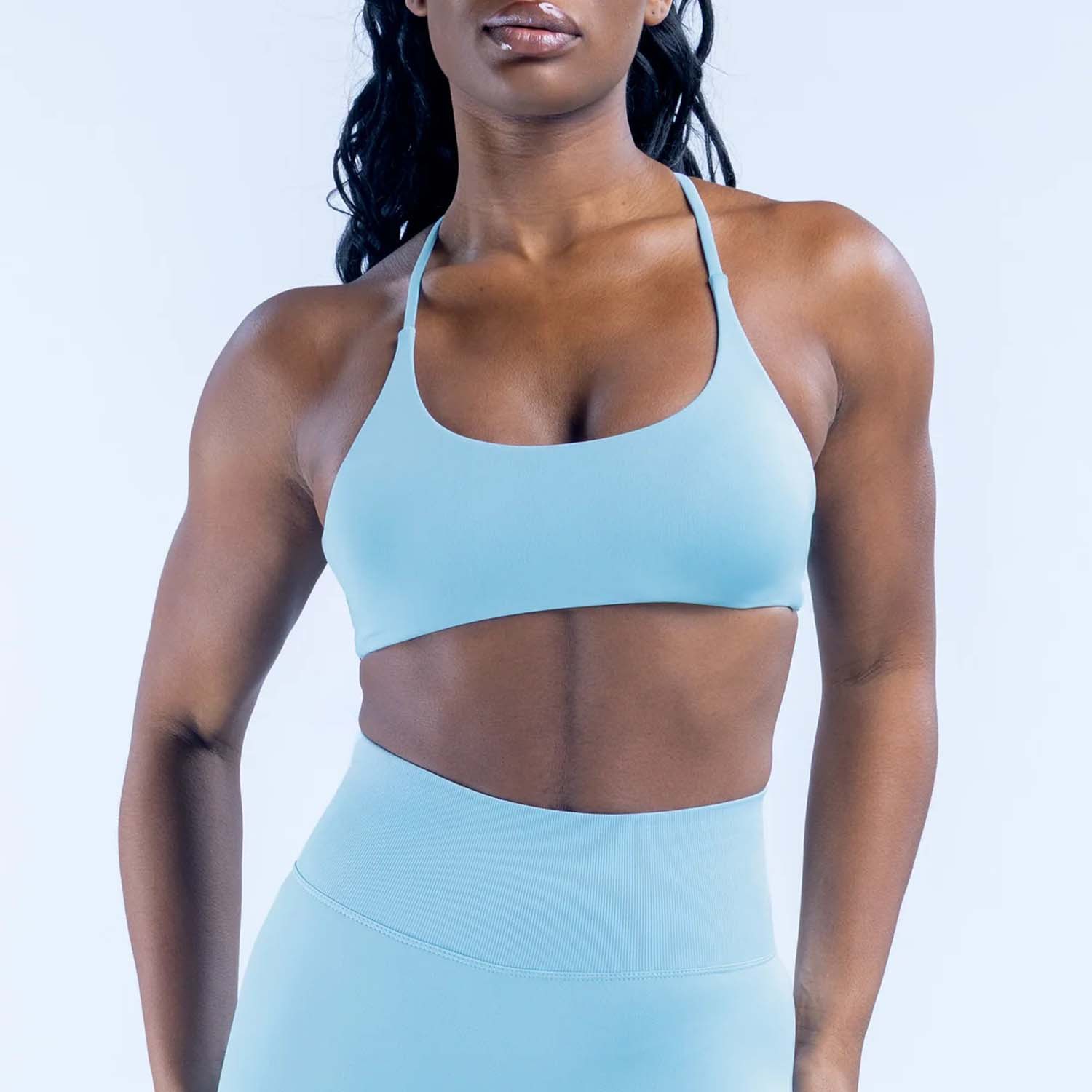 LOGO Seamless Sports Bra Cross - Sports Bra Racerback 评论和价格