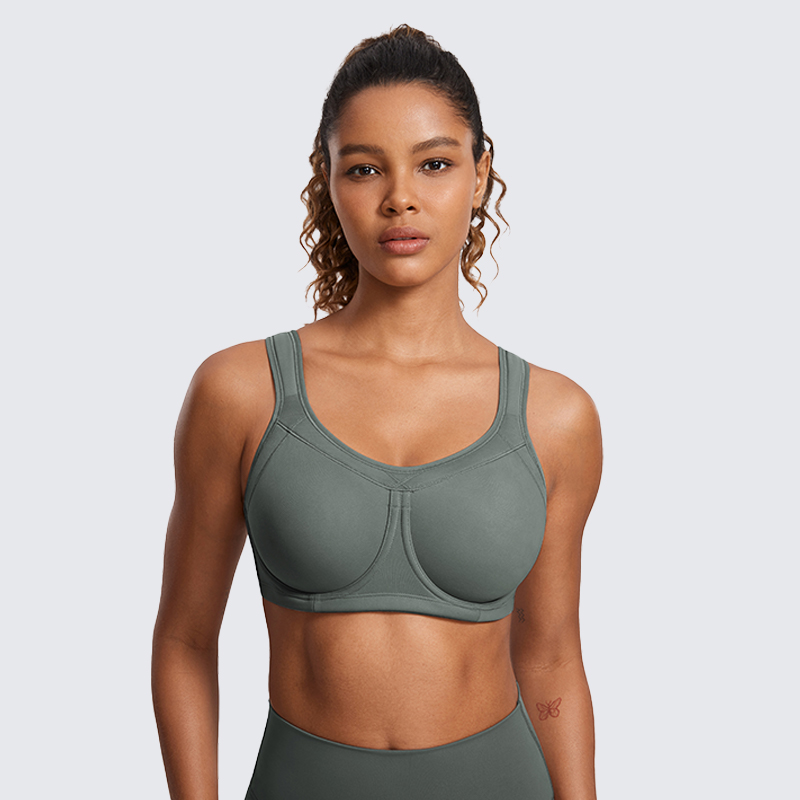 SYROKAN Women Sports bras High - Full Coverage Bra 评论和价格