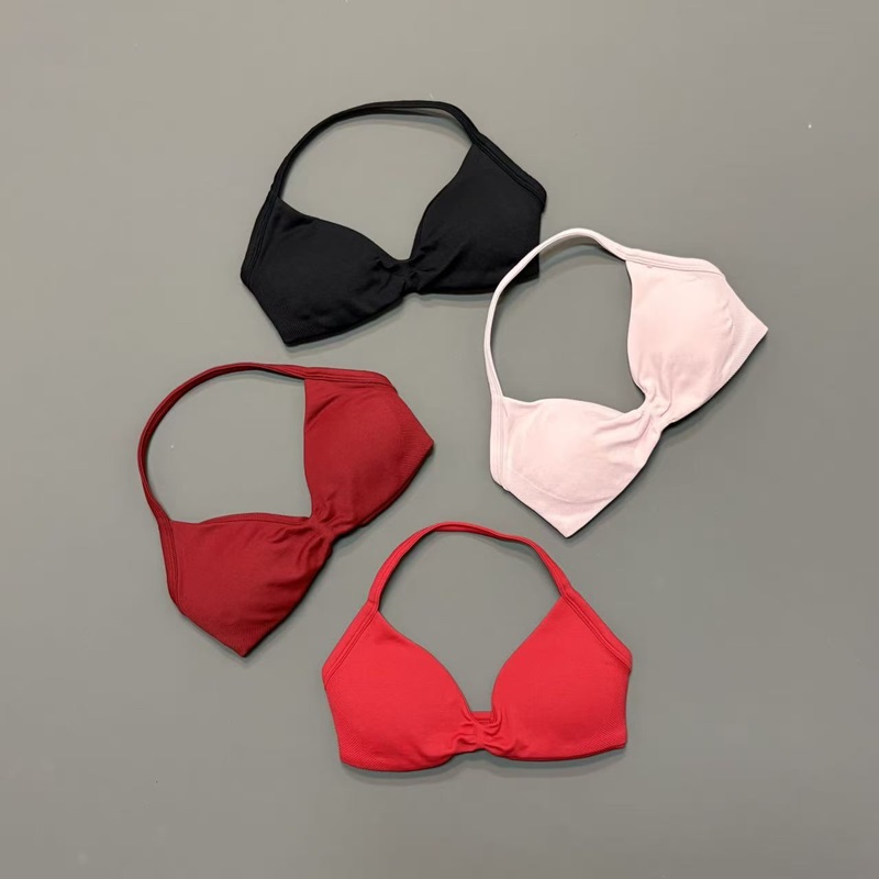 Women Halter Sports Bra V-Neck - Sports Bra Racerback 评论和价格