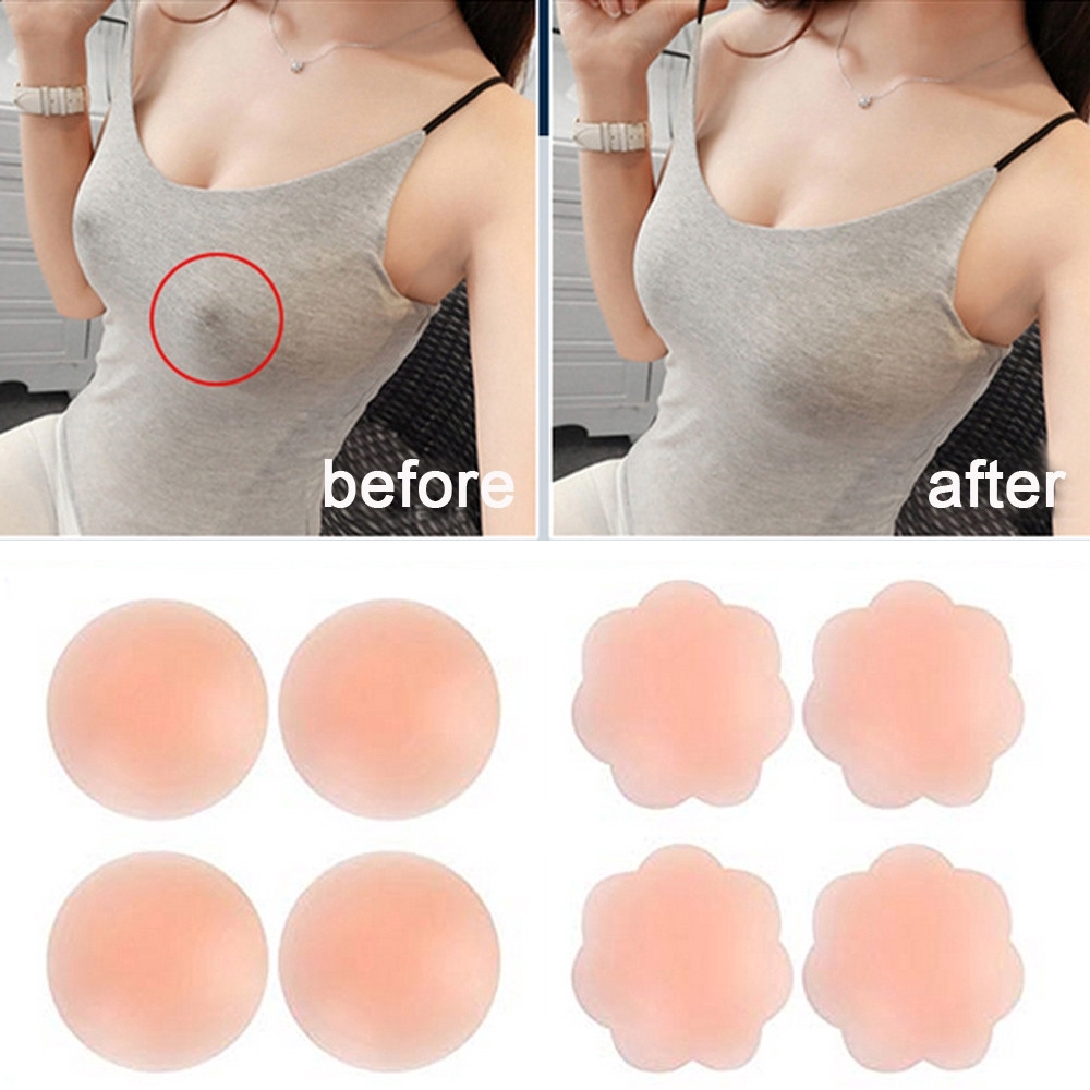 6/12PCS Invisible Self Adhesiv - Push Up Bra Silicone 评论和价格