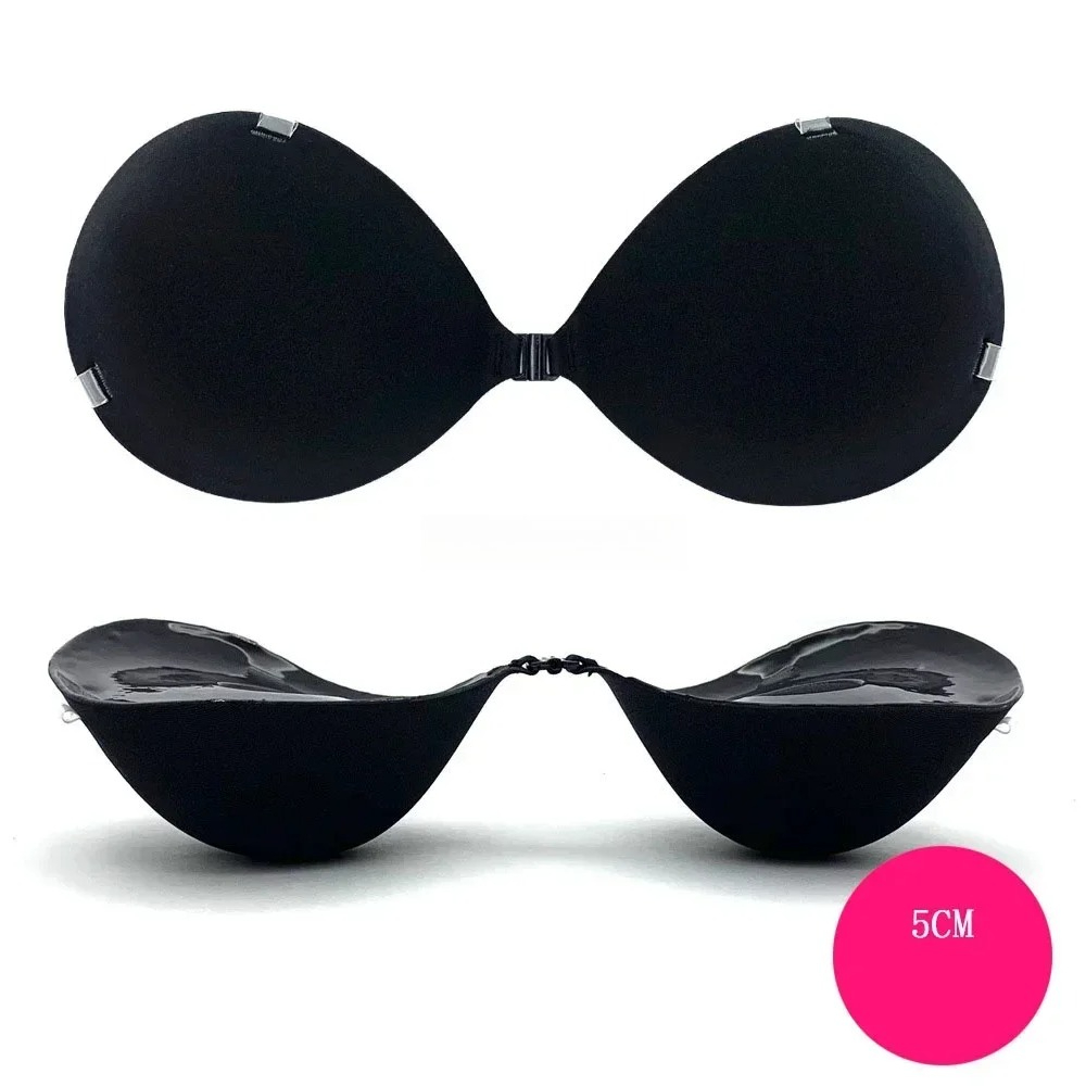 5cm/6cm Silicone Push Up Bra f - Backless Bra Sticky 评论和价格