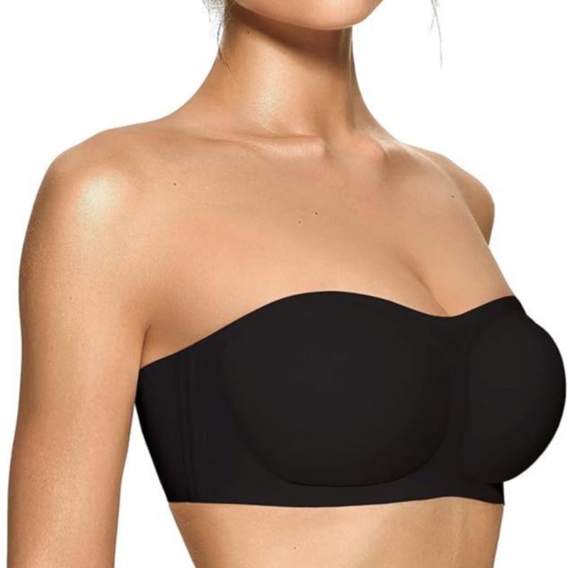 Women's Strapless Bra with Pus - Wirefree Bra Comfort 评论和价格