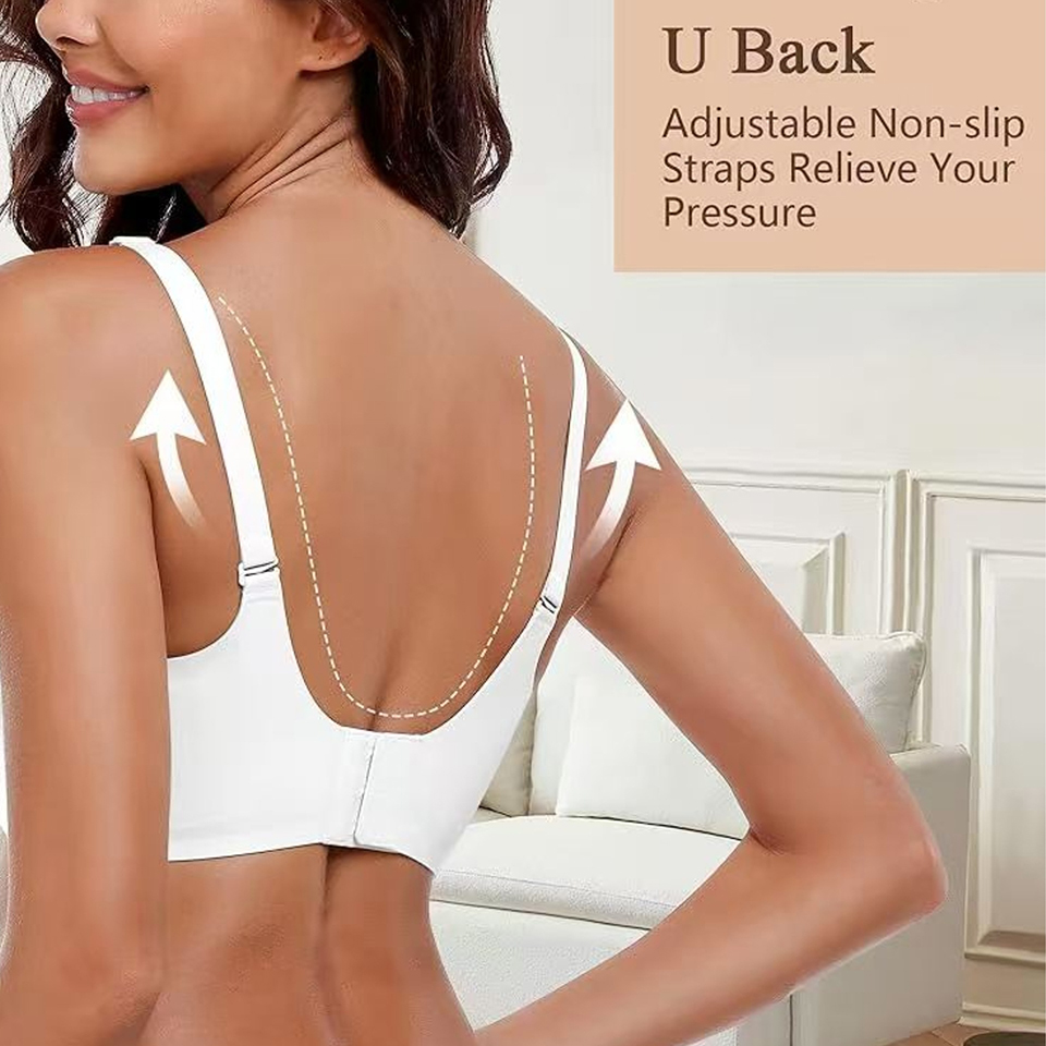 Seamless Wireless Supportive B - T Shirt Bra Seamless 评论和价格