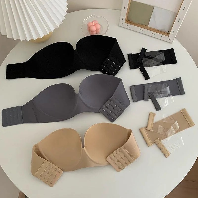 Women's Sexy Strapless Push-Up - Cotton Bra Everyday 评论和价格