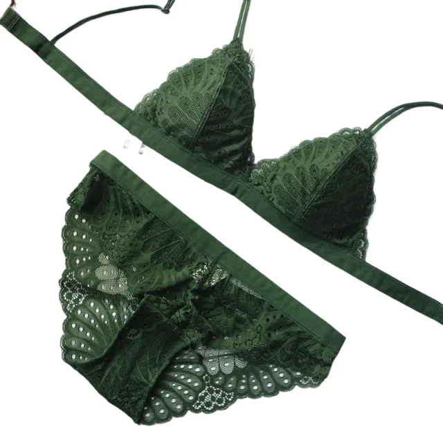 KUCLUTfull lace triangle cup s - Sleep Bra Bralette 评论和价格