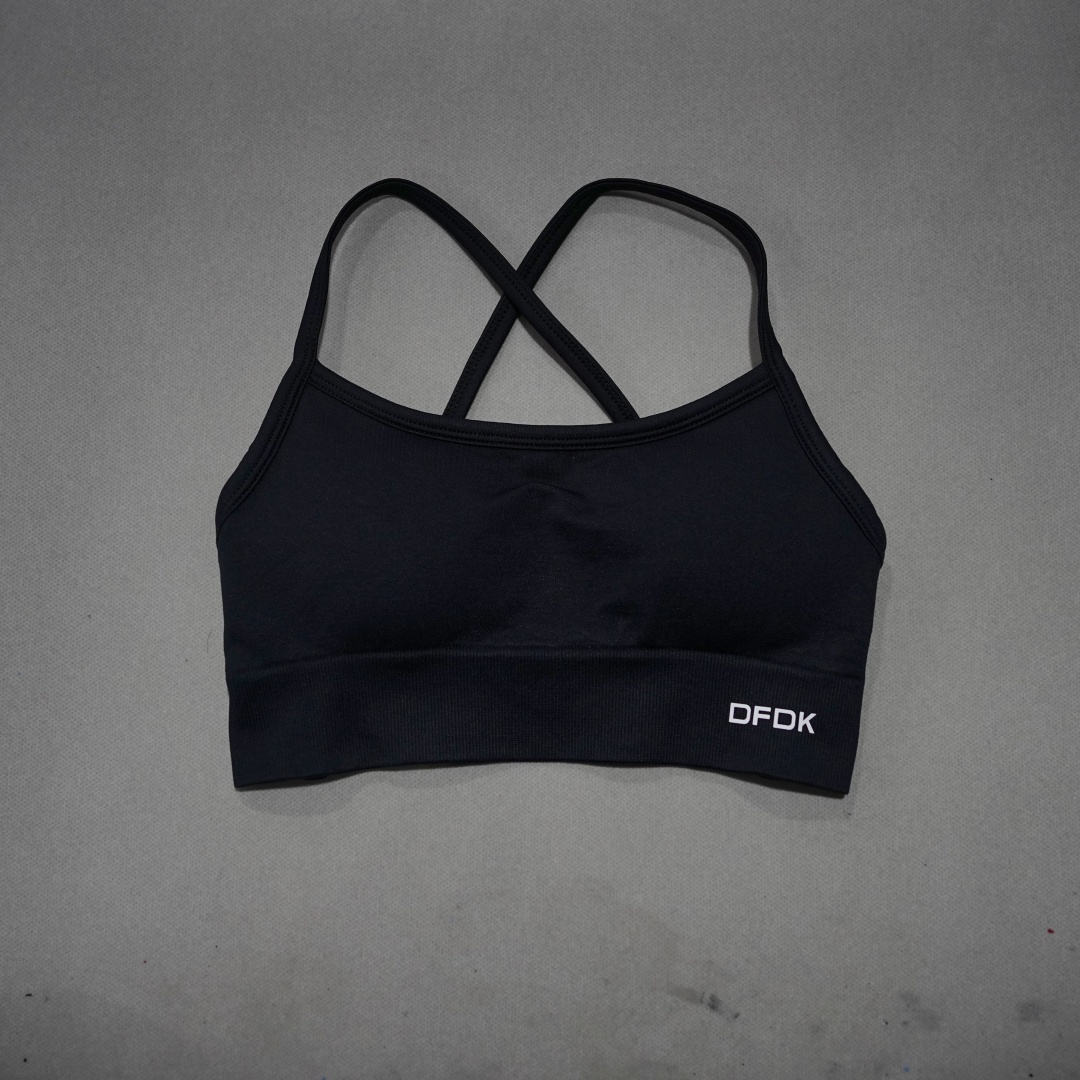 DFDK Ribbed Seamless Cross Bac - Minimizer Bra Women 评论和价格