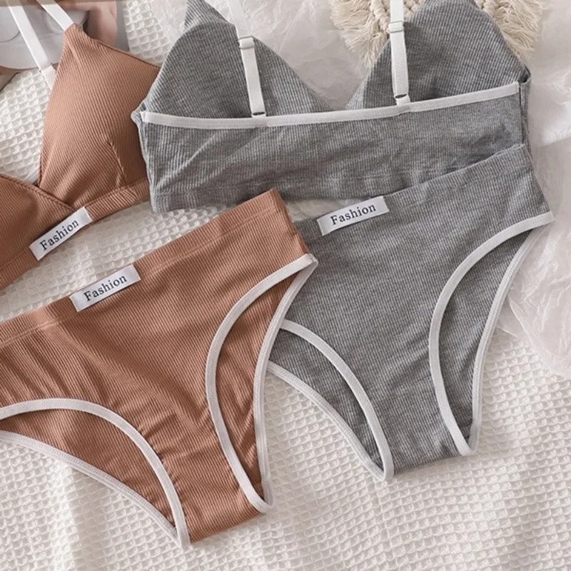 Women Cotton Bra Set Sexy Brie - Cotton Bra Everyday 评论和价格