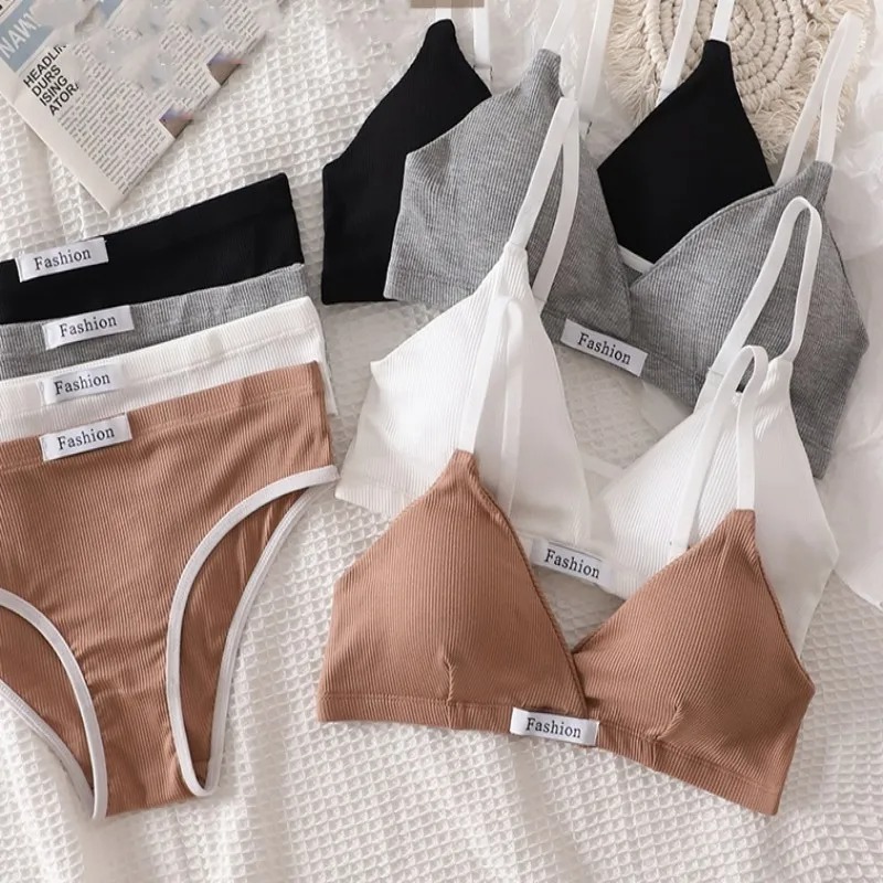 Women Cotton Bra Set Sexy Brie - Cotton Bra Everyday 评论和价格